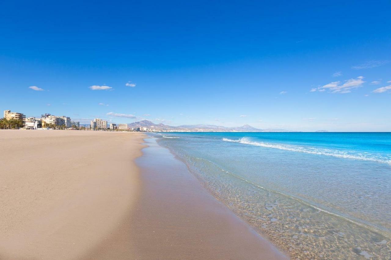 Preciosas Vistas Al Mar. Piscina. Playa San Juan Appartement Alicante Buitenkant foto